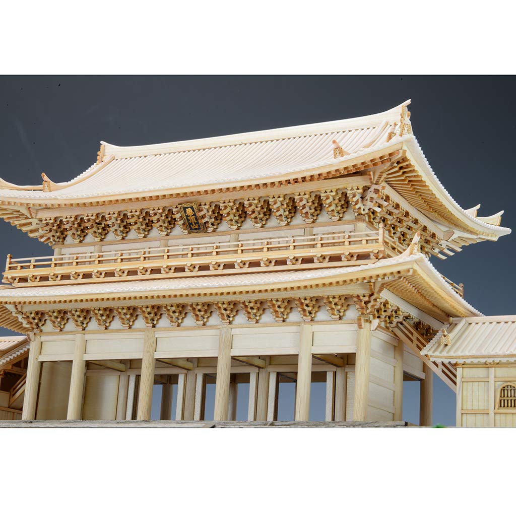 Amazon | 木製建築模型 1/150 知恩院 三門 P-061606 | プラモデル 通販